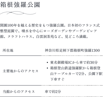 箱根強羅公園
